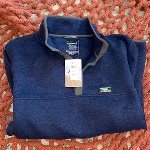 NWT LL Bean Men’s Bean’s Sweater Fleece